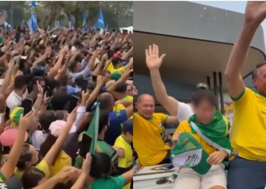 Bolsonaro chegou em Rondônia nesta quarta-feira (25). Foto: Reprodução Instagram