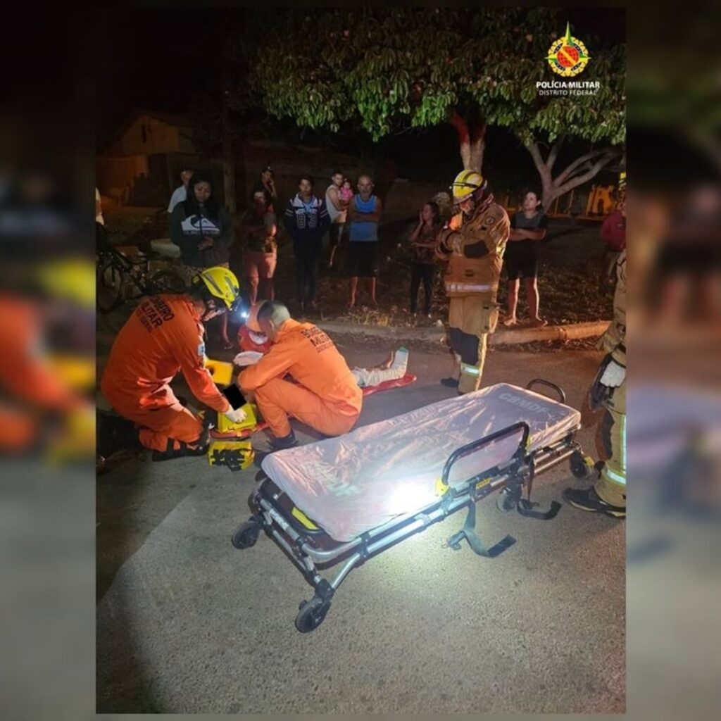 PMDF localiza homem que fugiu após atropelar menino em bicicleta