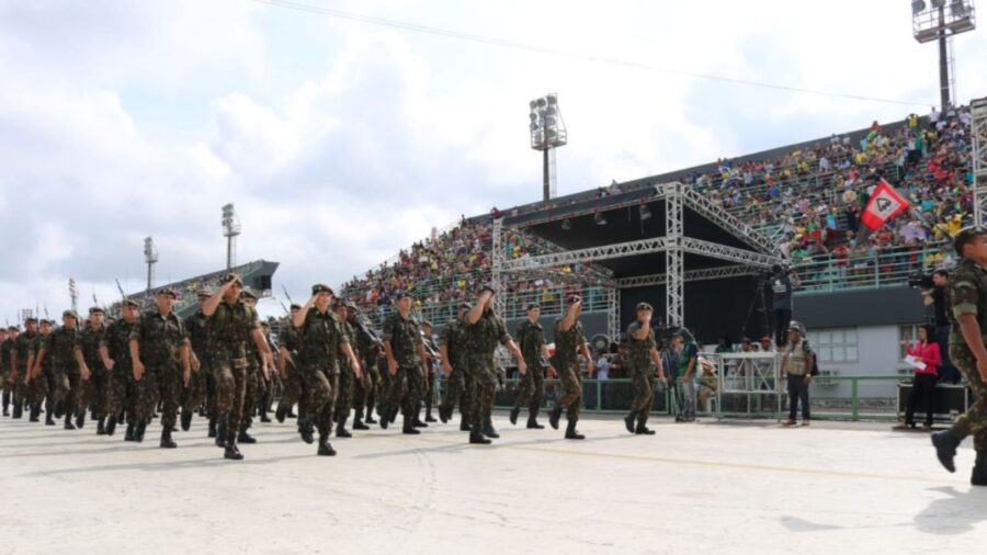 Desfile de 7 de setembro em Manaus - Foto: Divulgação/SSP-AM