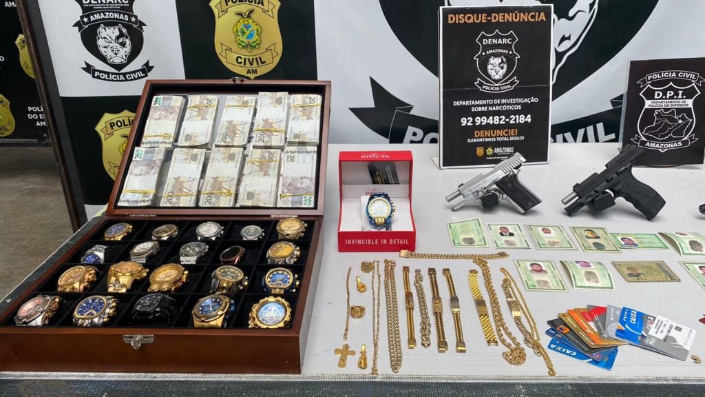 O prejuízo ao crime organizado está estimado em R$ 4,5 milhões