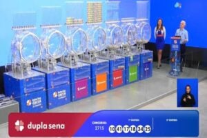 Dupla Sena 2715: sem vencedor, prêmio aumenta para R$ 2,1 milhões