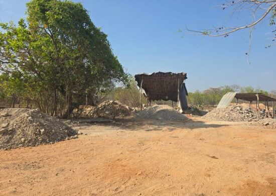 Minério estaria sendo extraído de forma ilegal na região sul do Tocantins - Foto: Comunicação/Polícia Federal