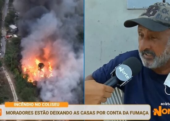 Incêndio em Manaus - Foto: Reprodução/TV Norte