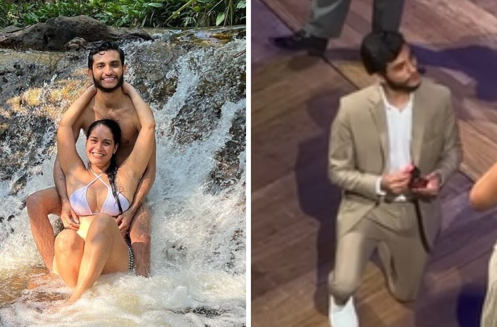 Leandro Leite pede namorada em casamento - Foto: Reprodução/Instagram