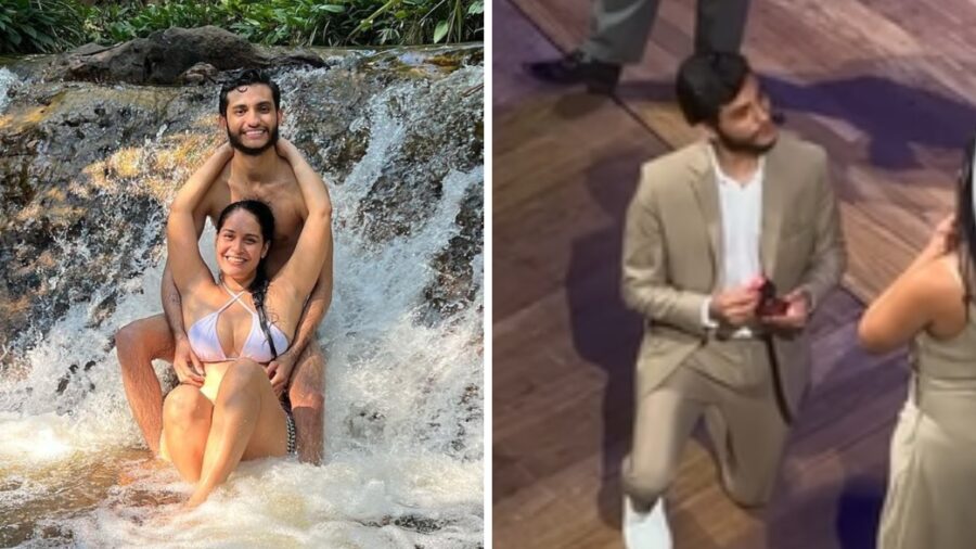 Leandro Leite pede namorada em casamento - Foto: Reprodução/Instagram