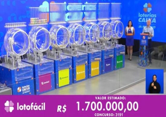 Lotofácil 3191: três apostas acertam e levam R$ 497 mil