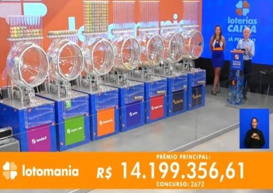 Lotomania de hoje, sexta-feira (13/09), concurso 2673; prêmio chega a R$ 15,5 milhões