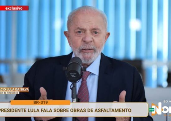 Lula fala sobre a BR-319 durante entrevista à Norte FM - Foto: Reprodução