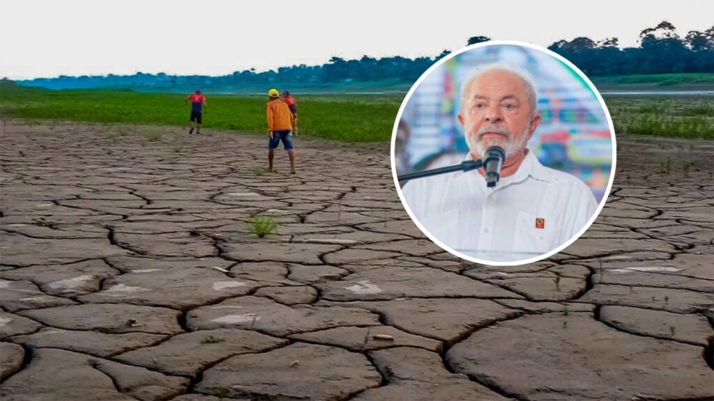 lula manaus seca amazonas - Capa Manchete