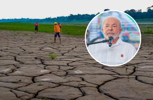 lula manaus seca amazonas - Capa Manchete