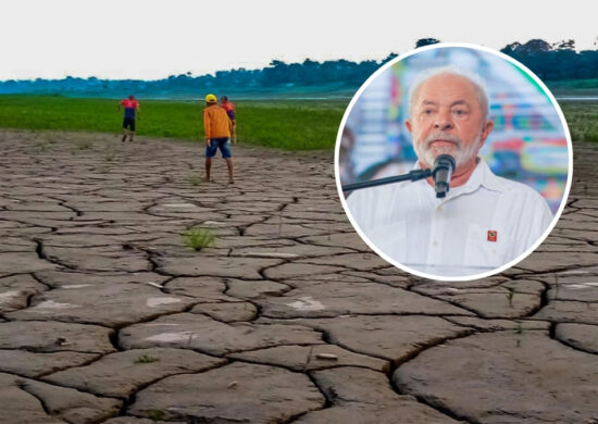 lula manaus seca amazonas - Capa Manchete