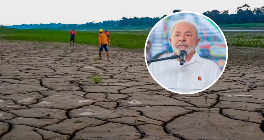 lula manaus seca amazonas - Capa Manchete