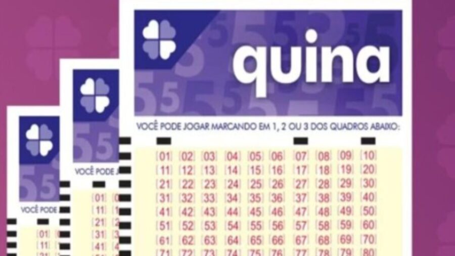 Quina de hoje, quarta-feira (04/09), concurso 6525; prêmio chega a R$ 10,3 milhões Imagem: Divulgação/ Loterias Caixa