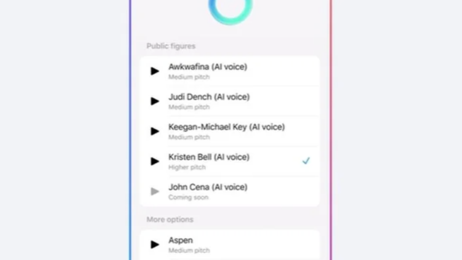 IA da Meta terá vozes de celebridades
