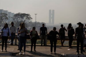 Qualidade do ar em Brasília está péssima devido às queimadas em todo o DF