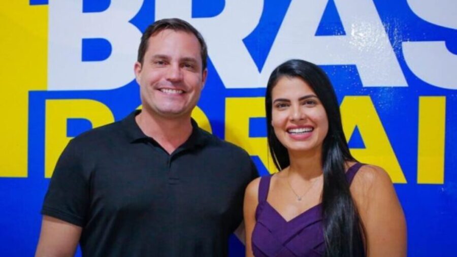 Nicoletti e Catarina Guerra. Foto: divulgação/União Brasil