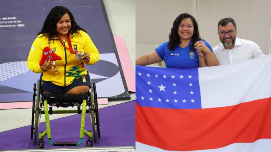 A atleta amazonense quebrou o recorde das Américas nas Paralimpíadas 2024. Foto: Divulgação CPB/Instagram