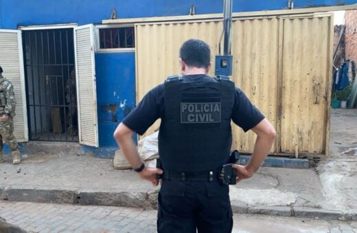 A operação mobilizou policiais de todas as forças de segurança pública - Foto: Divulgação/PCDF