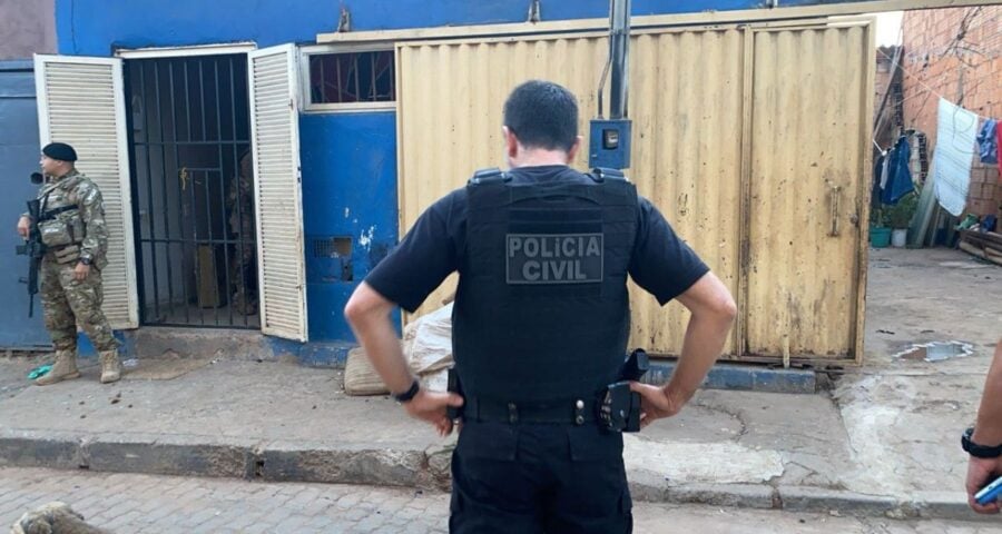 A operação mobilizou policiais de todas as forças de segurança pública - Foto: Divulgação/PCDF