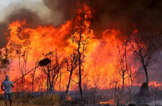 Incêndio atingiu o Parque Nacional de Brasília - Foto: Fabio Rodrigues-Pozzebom