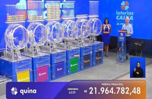 Quina 6539: sem vencedor, prêmio acumula para R$ 24,5 milhões