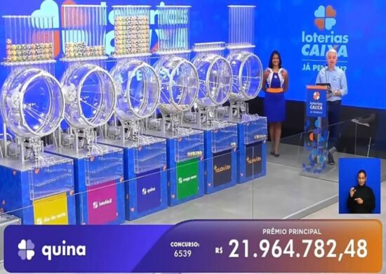 Quina 6539: sem vencedor, prêmio acumula para R$ 24,5 milhões