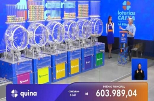 Quina 6541: sem vencedor, prêmio acumula para R$ 1,3 milhão