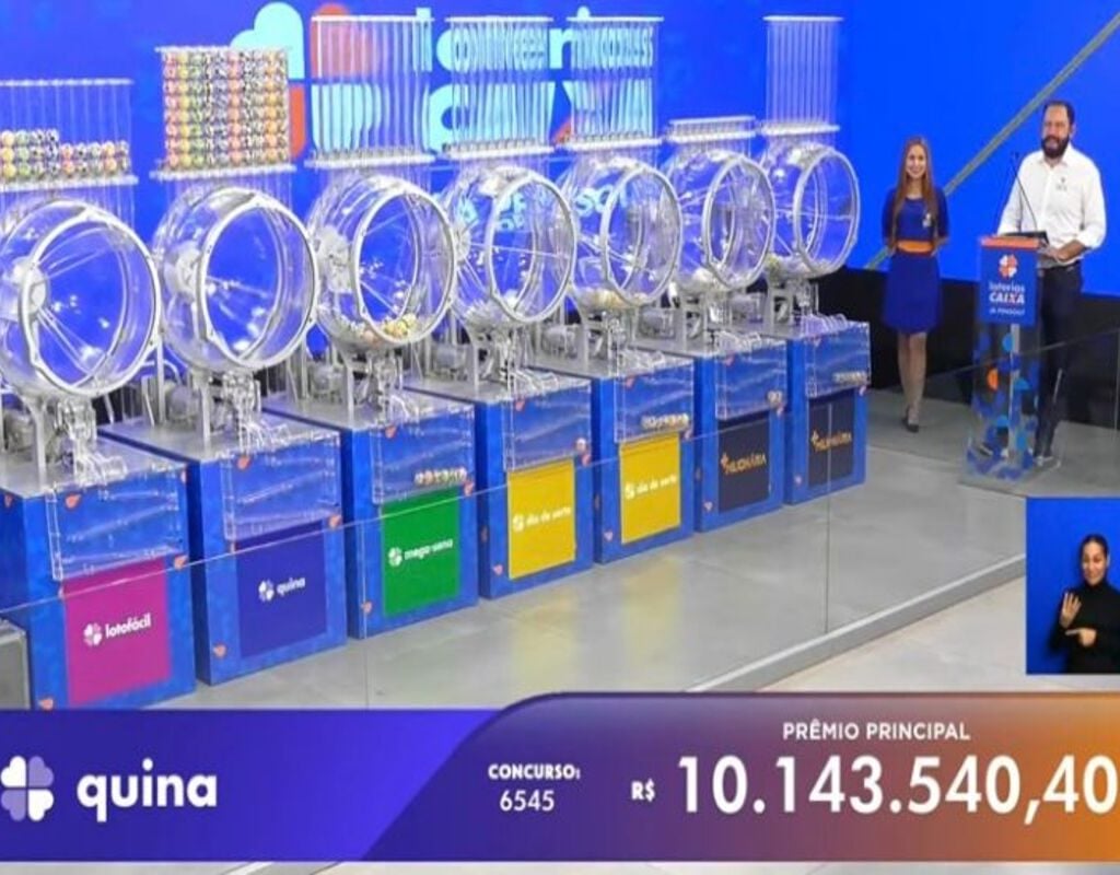 Quina 6545: sem vencedor, prêmio acumula para R$ 11,5 milhões