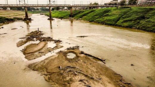 O nível do Rio Acre tende a ficar menor. Foto: Juan Diaz/ContilNet