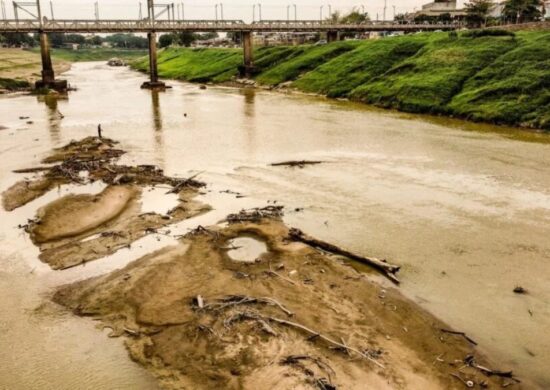 O nível do Rio Acre tende a ficar menor. Foto: Juan Diaz/ContilNet