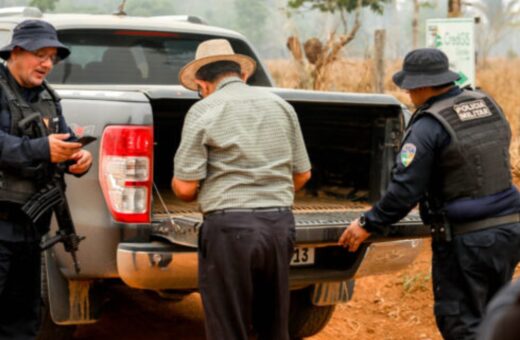 O governo de Rondônia reforçou as ações contra crimes ambientais durante o período de seca extrema. Foto: Reprodução