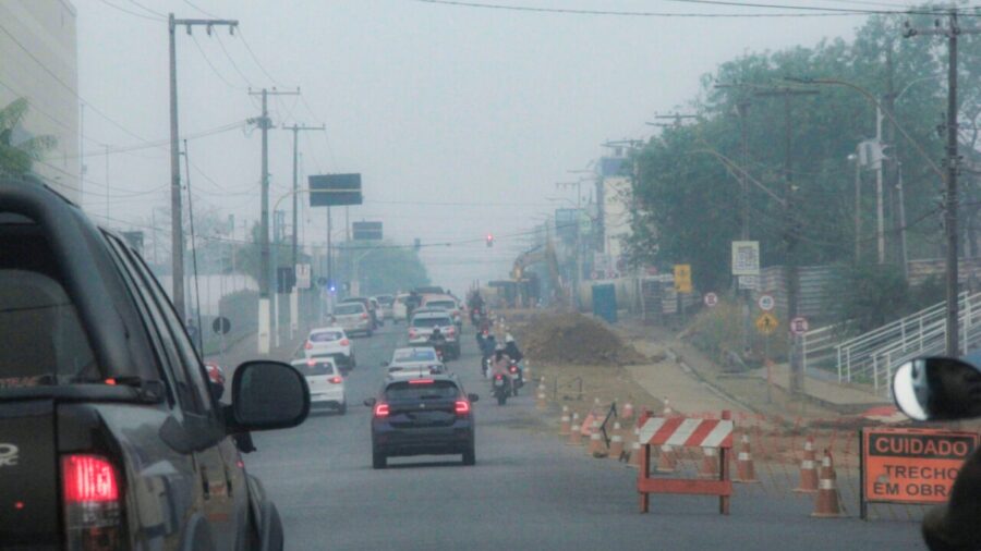 O governo de Rondônia reforçou medidas preventivas contra a fumaça. Foto: Divulgação