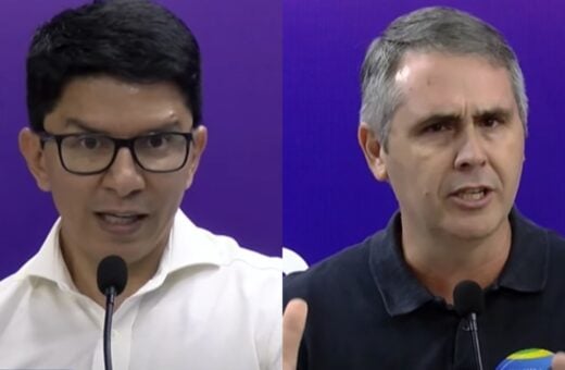 Debate para prefeito de Rio Branco - Foto: Reprodução/TV Norte