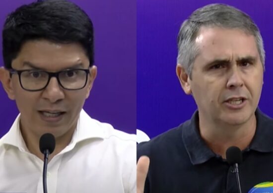 Debate para prefeito de Rio Branco - Foto: Reprodução/TV Norte