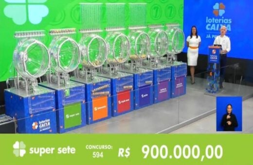 Super Sete 594: sem vencedor, prêmio aumenta para R$ 1 milhão