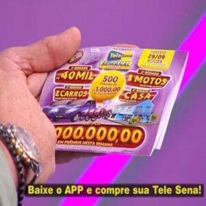 Tele Sena Semanal: quantos títulos ganharam prêmios no domingo?