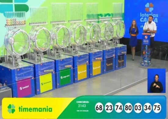 Timemania 2143: sem vencedor, prêmio bate em R$ 2,2 milhões