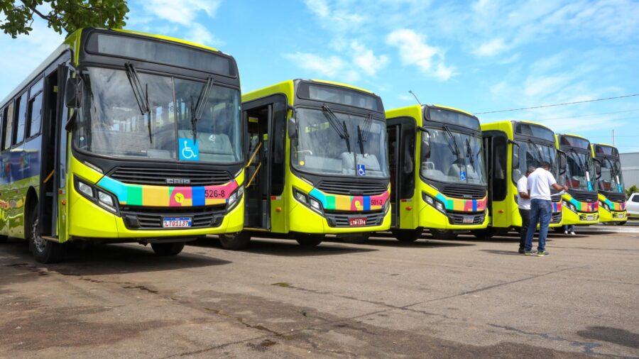 15 ônibus do transporte coletivo de Palmas farão a rota do Ginásio Ayrton Senna até Taquaruçu - Foto: Luciana Pires/Secom Palmas