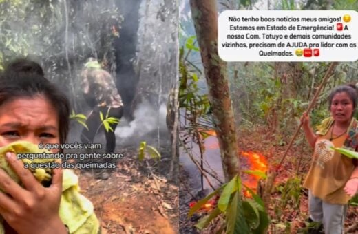 Queimadas na Amazônia - Foto: Reprodução/Instagram