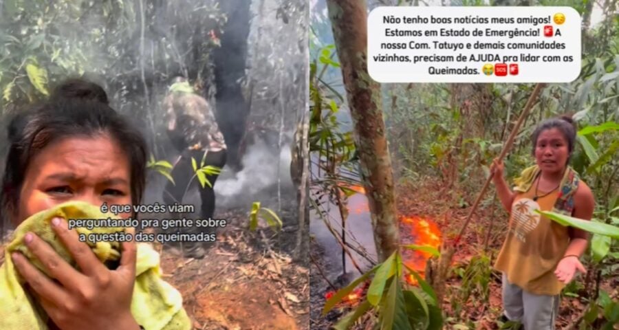 Queimadas na Amazônia - Foto: Reprodução/Instagram