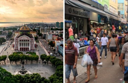 Veja o que abre e o que fecha no comércio no aniversário de Manaus. Foto: Reprodução Fecomércio-AM