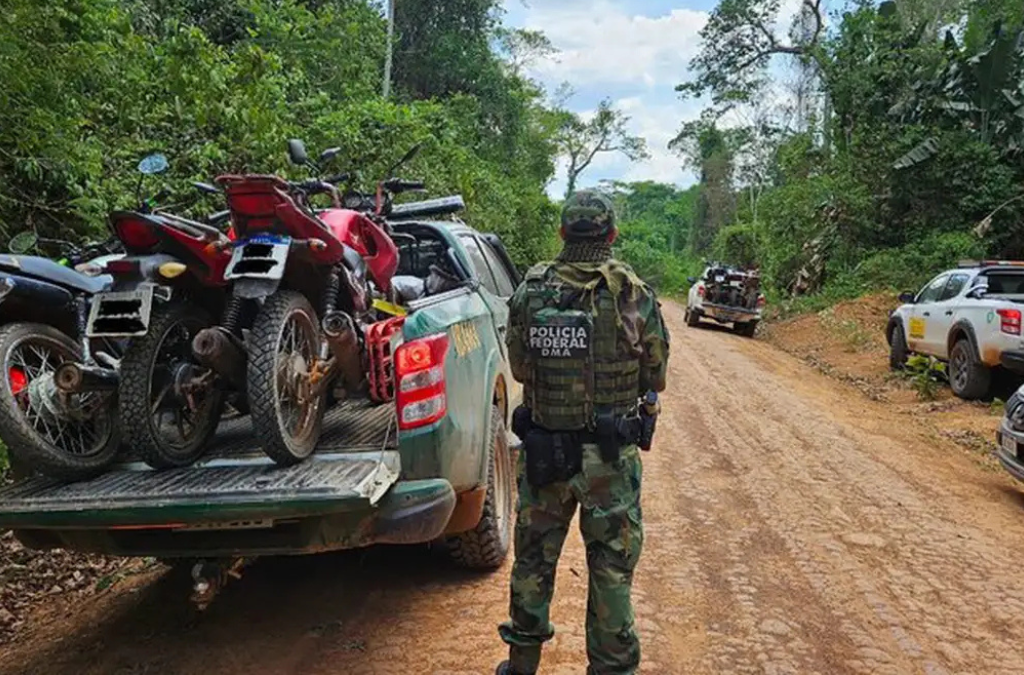 PF prende grupo suspeito de desmatar áreas protegidas no Acre - Foto: Divulgação