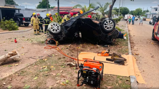 Acidente aconteceu nesta quarta (2), em Roraima