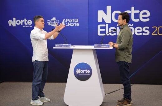 TV Norte promoveu o primeiro debate para o segundo turno de Manaus, entre David Almeida e Alberto Neto