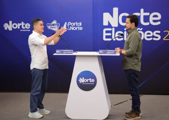 TV Norte promoveu o primeiro debate para o segundo turno de Manaus, entre David Almeida e Alberto Neto