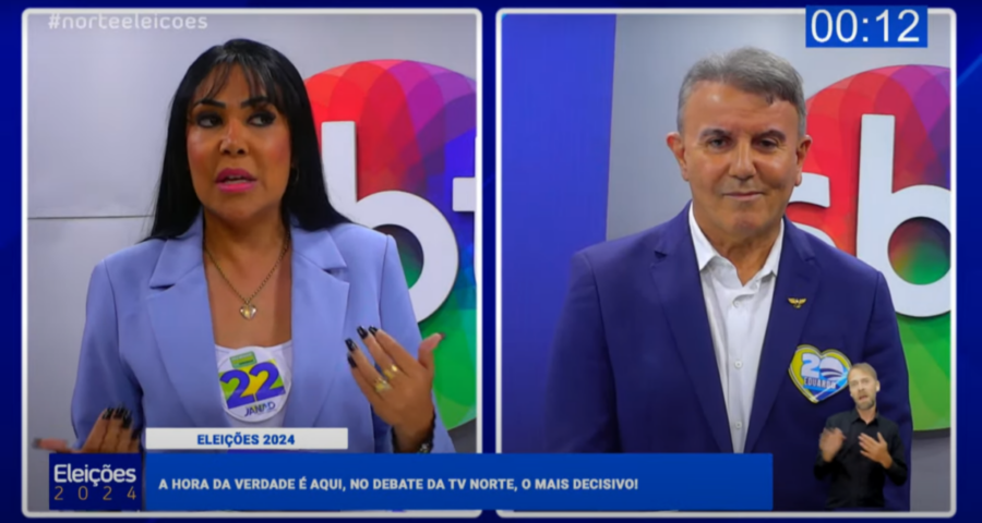 Eduardo Siqueira (Podemos), teve direito de resposta - Foto: Reprodução/TV Norte Tocantins