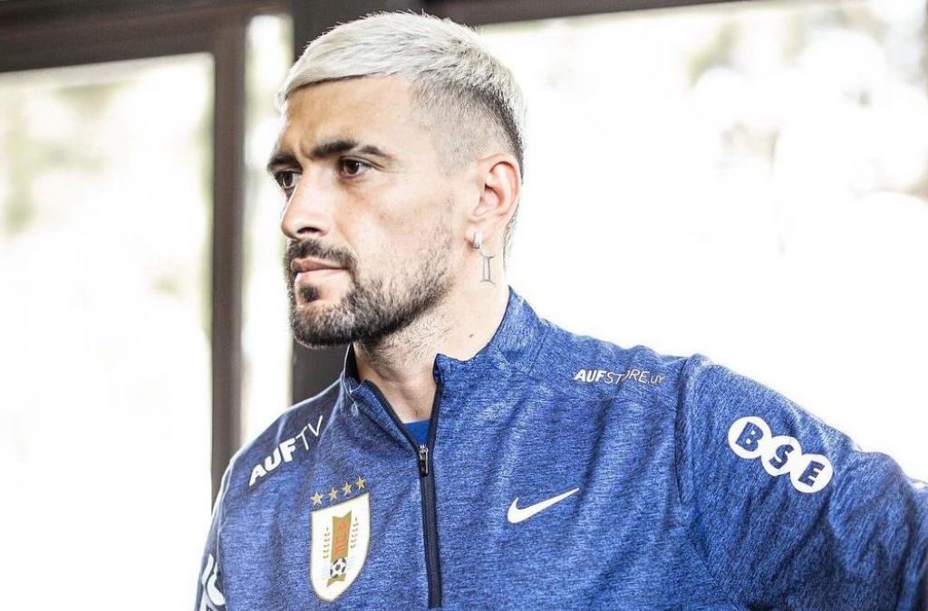 Arrascaeta está com a Seleção Uruguaia - Foto: Reprodução / Instagram AUF