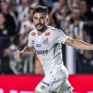 Willian Bigode, atacante do Santos. Divulgação: Santos FC