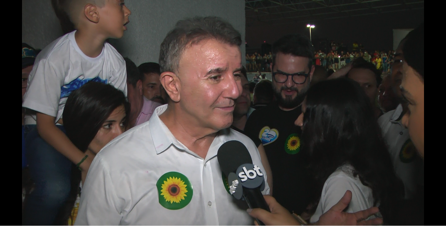 Eduardo Siqueira é eleito prefeito de Palmas pela segunda vez - Foto: Reprodução/TV Norte Tocantins