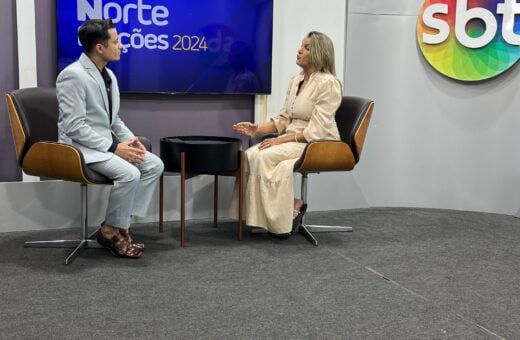 Márcia Enfermeira concedeu entrevista ao programa O Povo na TV - Foto: Miquéias Show/TV Norte Tocantins